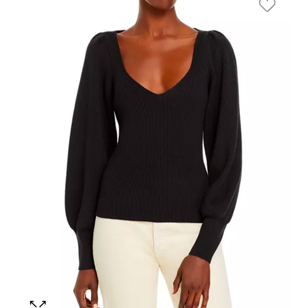 French Connection Joss Puff Sleeve Sweater